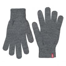 Levi's Guanti Touch Screen Ben Grigio Uomo Taglie S