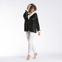Naf Naf Giacca Con Cappuccio Dotty Nero Donna Taglie S/M
