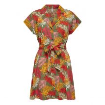 Only Abito Chemisier, Da Annodare Verde Donna Taglie XS