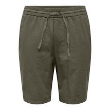 Only & Sons Pantaloncini Con Coulisse Verde Uomo Taglie XXL