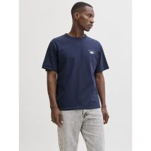 Jack & Jones Maglietta Con Logo Dietro Blu Uomo Taglie S