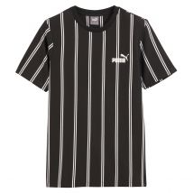 Puma T-shirt Maniche Corte Sports Club Aop Nero Uomo Taglie XL