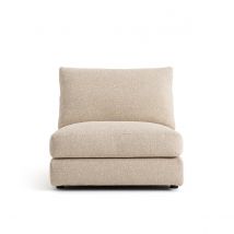 Am.pm Poltrona Bouclé, Skander Beige Taglie 1 posto