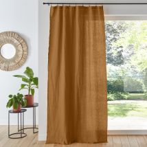 La Redoute Interieurs Pannello Lino Lavato, Onega Marrone Taglie 350 x 135 cm