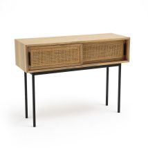 La Redoute Interieurs Mobile Consolle In Rovere Ante Impagliate Waska