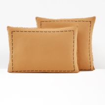 La Redoute Interieurs Federa Per Guanciale Cotone/lino, Eleanor Beige Taglie 50 x 70 cm