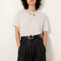 Sessun T-shirt Maniche Corte Girocollo Too Blu Donna Taglie XS