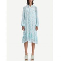 Samsoe And Samsoe Abito Stampato, Maniche Lunghe Elma Giallo Donna Taglie S