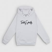 Teddy Smith Felpa Con Cappuccio Bianco Bambino Taglie 10 anni - 138 cm