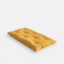 La Redoute Interieurs Materasso A Terra Da 120 Cm In Cotone Riciclato, Scenario Giallo Taglie 120 x 60 cm