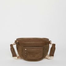 Petite Mendigote Marsupio In Pelle Scamosciata Sana Bimatiere