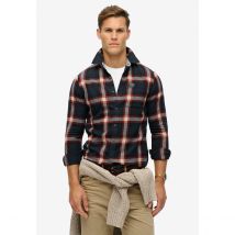 Superdry Camicia Da Boscaiolo In Cotone Rosso Uomo Taglie L