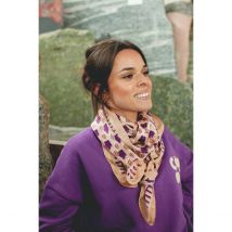 Apaches Collections Grande Foulard Seta Latika Poppy
