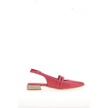 Mjus Ballerine Slingback A Punta In Pelle Rosso Donna Taglie 38
