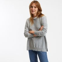 LA REDOUTE COLLECTIONS Maglione Cachemire Girocollo Fine Maglia Volume Ampio