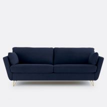 LA REDOUTE INTERIEURS Divano 4/5 Posti. Velluto, Decappottabile, Niamo