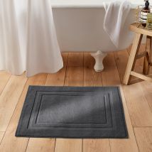 La Redoute Interieurs Tappeto Da Bagno 1100 G/m², Zavara Nero Taglie 60 x 100 cm