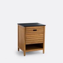 La Redoute Interieurs Mobile Sottolavabo, Saturne, In Acacia, 60 Cm