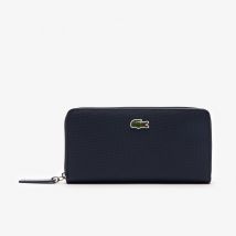 Lacoste Portafoglio Con Cerniera In Tela Piqué L1212
