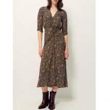 Sessun Abito Media Lunghezza Stampato Maniche A 3/4 Nylia Multicolore Donna Taglie S
