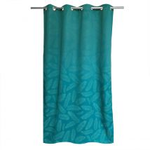 So'home Tenda Oscurante Con Occhielli, Palmira Verde Taglie 240 x 140 cm