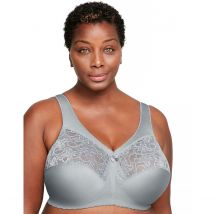 Glamorise Reggiseno Grigio Donna Taglie 7 G