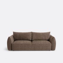 LA REDOUTE INTERIEURS Divano Letto 3 Posti Tessuto Texturé Edith