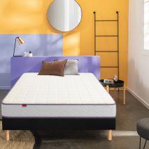 Merinos Completo Materasso Arrotolato Cool Morning + Rete In Kit Grigio Taglie 90 x 190 cm