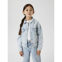 Name It Giacca In Denim Effetto Lavato Blu Bambina Taglie 8 anni - 126 cm