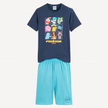 Pokemon Pigiama Corto Pokémon Blu Bambino Taglie 8 anni - 126 cm
