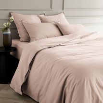 Am.pm Copripiumone In Voile Di Cotone Lavato, Gypse Rosa Taglie 240 x 220 cm