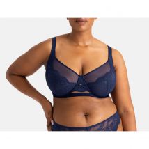 Dorina Reggiseno In Pizzo Lilian Blu Donna Taglie 6 E