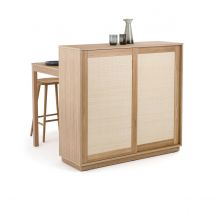 La Redoute Interieurs Isola Da Cucina, Impiallacciato Rovere E Vimini, Palano