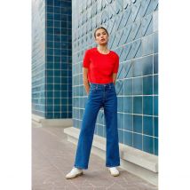La Petite Etoile Jeans Mom Denim Stretch Zephyr Blu Donna Taglie 40 (FR) - 44 (IT)