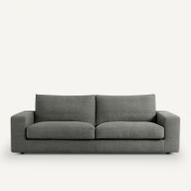 Am.pm Divano Cotone/lino, Skander Grigio Taglie 4 posti