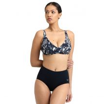Arena Costume Da Bagno 2 Pezzi Da Piscina Modellante Nero Donna Taglie 46 (FR) - 50 (IT)