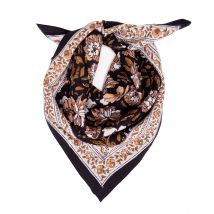 Bindi Atelier Piccolo Foulard Cotone Salvador Reglisse