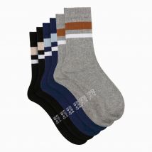 Dim Confezione Da 3 Paia Di Calze In Stile Sportivo Verde Uomo Taglie 43/46
