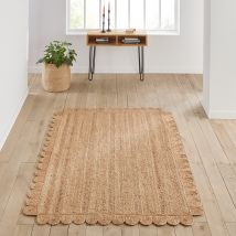 La Redoute Interieurs Tappeto In Iuta, Aftas Beige Taglie 120 x 170 cm