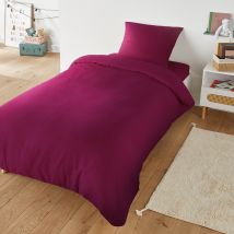 So'home Parure Da Letto Bambino Microfibra, Microfibre Quadrato Rosso Taglie 200 x 200 cm
