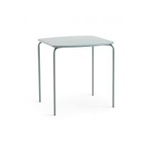 La Redoute Interieurs Tavolo Da Giardino Quadrata In Metallo Acciaio, Dune