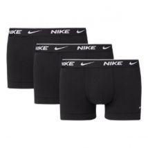 Nike Confezione Da 3 Boxer Tinta Unita Nero Uomo Taglie XL