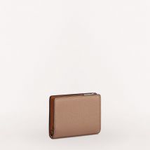 Furla Portafoglio Compatto In Pelle S Camelia