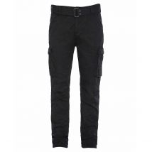 Schott Pantaloni Cargo Con Cintura Tr Ranger 70 Nero Uomo Taglie 42 (IT) - W28 (US)