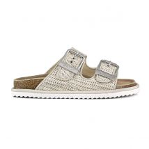 Colors Of California Sabot Piatti Fantasia Argento Donna Taglie 37