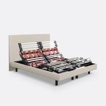 Epeda Set Rete Rilassante Escapade + Testiera Beige Taglie 2 x 80 x 200 cm