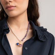 La Redoute Collections Collana Con Ametista E Similperle