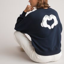 Disney Felpa A Maniche Lunghe Blu Donna Taglie S