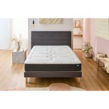Bultex Materasso Ibrido A Molle E Schiuma, Triomphal Bianco Taglie 90 x 190 cm