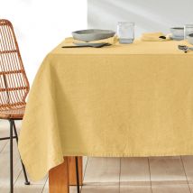 La Redoute Interieurs Tovaglia Lino Lavato, Victorine Giallo Taglie 170 x 170 cm